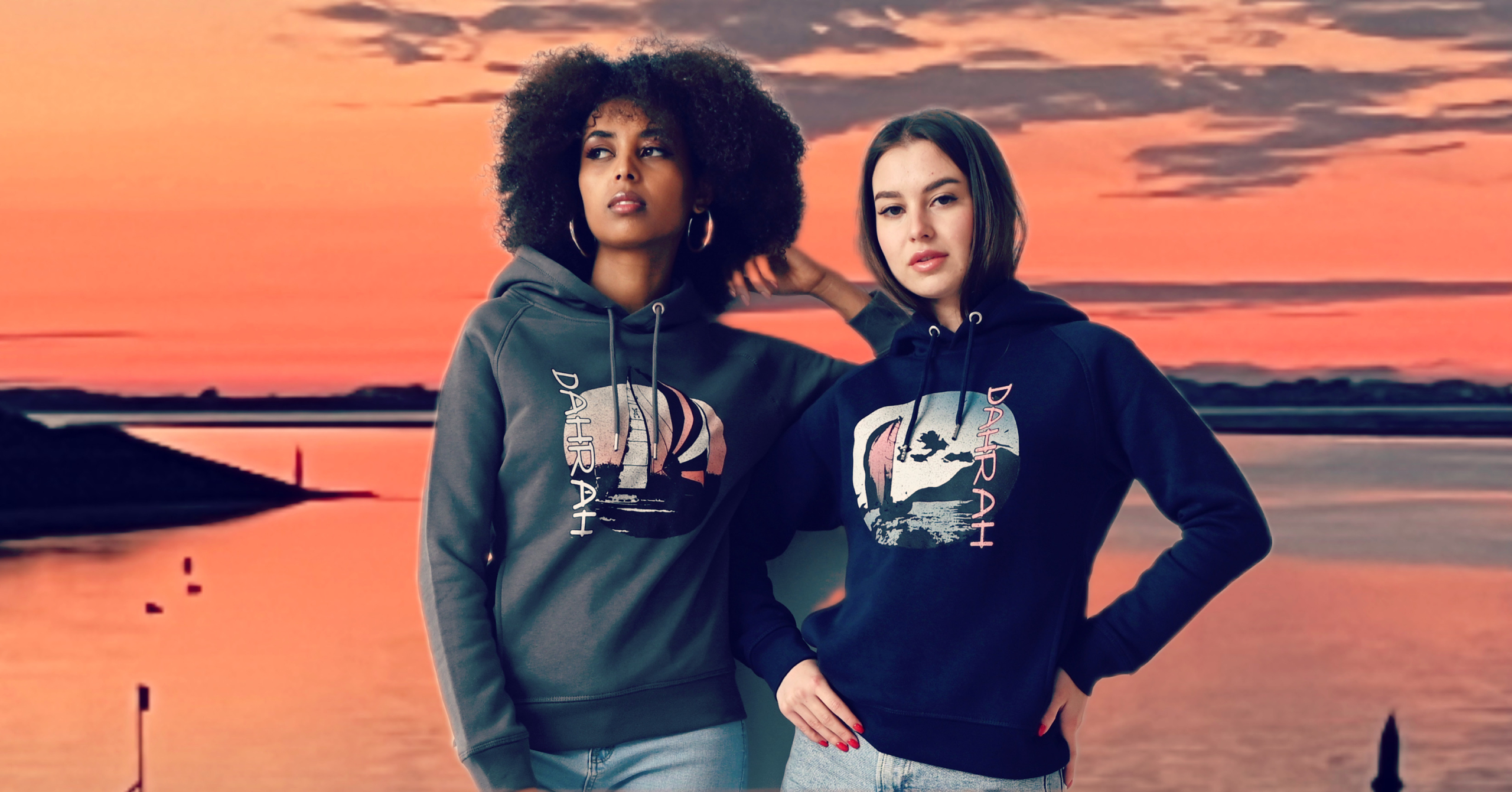 Dahrah, the best and most comfortable hoodie and T-shirt brand based in The Netherlands.